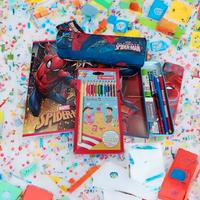 kit scuola bambino spiderman 