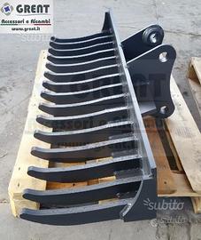 Rastrello Dissodatore per Mini Escavatore 12/25 q.