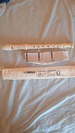 Flauto Yamaha soprano YRS-23 mai usato