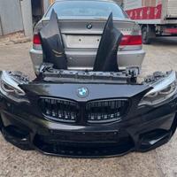 musata BMW m2 f87 nera ossatura cofano paraurti