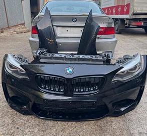musata BMW m2 f87 nera ossatura cofano paraurti