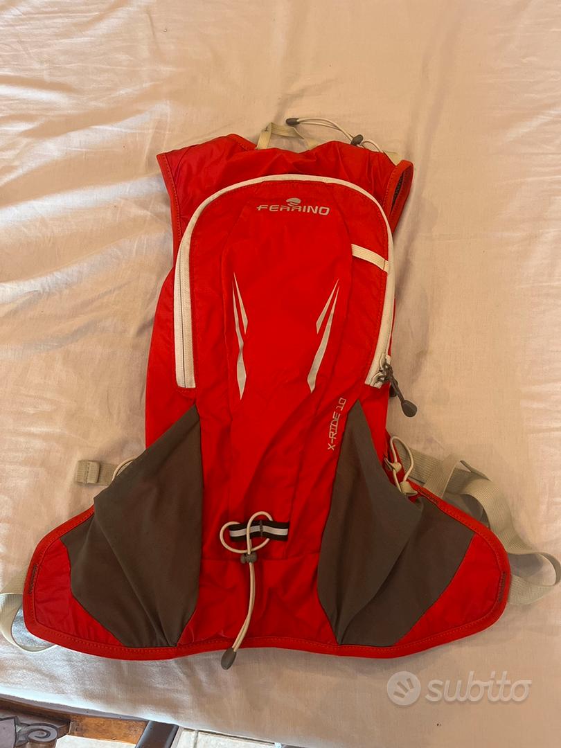 FERRINO ZAINETTO X RIDE 10 rosso Abbigliamento e Accessori In vendita a Terni