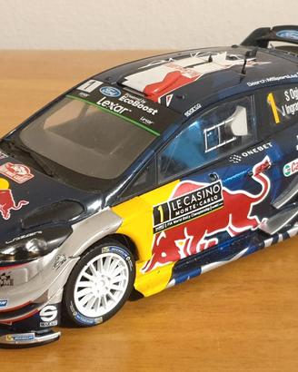 Modellino FORD FIESTA WRC Rallye Monte Carlo 1:24