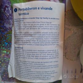 Portabiberon e vivande termico