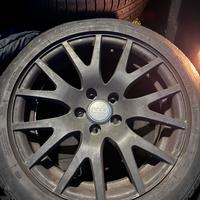 4 Cerchi ORIGINALI  Audi 17 + Gomme Continental