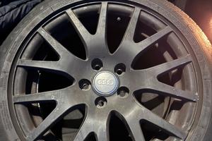 4 Cerchi ORIGINALI  Audi 17 + Gomme Continental