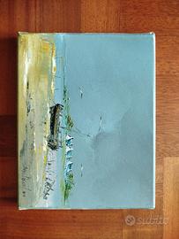 Serge Doceul (1954) - L'Aber- Olio su tela - 2016