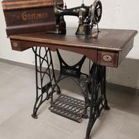 Antica macchina cucire Gritzner del 1908