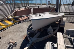 barca a vela (deriva 420)