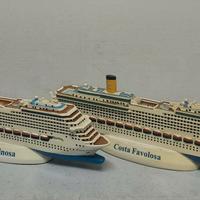 2 Modellini navi COSTA Crociera