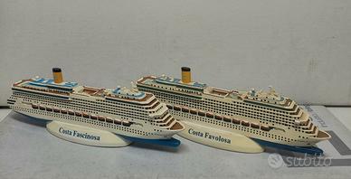 2 Modellini navi COSTA Crociera