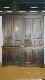 LIBRERIA PIEMONTESE IN NOCE MASSELLO,EPOCA 700