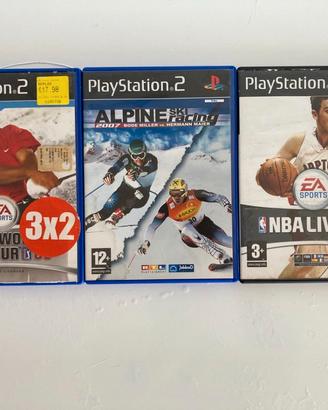 Giochi PS2 pack sport