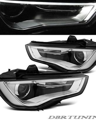 Coppia fari H7 Tube Light DRL Audi A3 8V 12-16