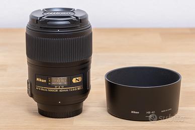 Nikon AF-S Micro 60mm f/2.8 G ED – Perfetto