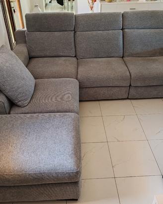 Divano Angolare con relax  modello Crostolo 