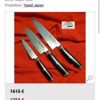 Coltelli professionali Yaxell Japan