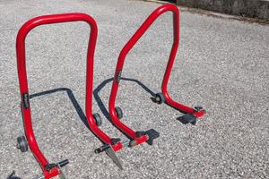 CAVALLETTI MOTO ANTERIORE E POSTERIORE bike.lift