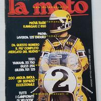 LA MOTO n. 5 1977 Prova Kawasaki Z750 Laverda 125