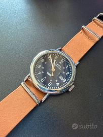Orologio Timex Weekender + Cinturino Nato Blu