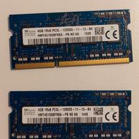 8gb RAM portatile pc3l   12800s