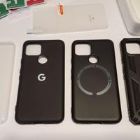 4 cover e 6 pellicole per Google Pixel 5