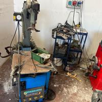 Smonta gomme e bilanciatrice