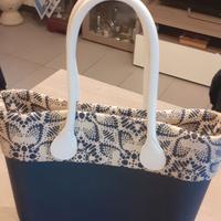 O BAG Borsa Large Completa con Bordo e Manico