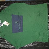 TIMBERLAND MAGLIA UOMO TAGLIA MEDIUM BLU E VERDE
