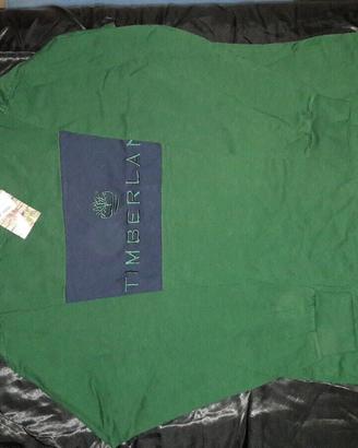 TIMBERLAND MAGLIA UOMO TAGLIA MEDIUM BLU E VERDE