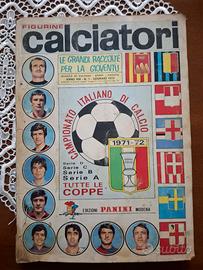 album panini calciatori 1971 72