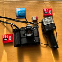 Canon F1 Lake Placid 1980 + Flash Braun 380 BVC