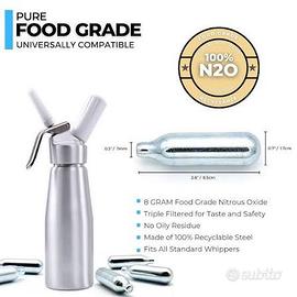 Ricariche per sifone da cucina isy 5 pacchi da 10