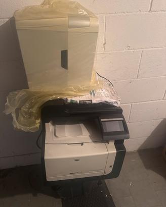 Stampante cestino trita carta