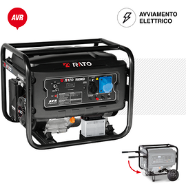 generatore R6000D avviamento elettrico