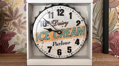 Orologio da parete a tappo Ice Cream