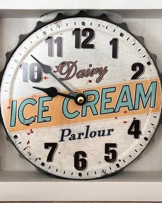 Orologio da parete a tappo Ice Cream