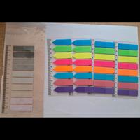  Sticky notes etichette colorate adesive segnalibr