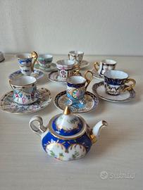 Set mini tazzine decorate
