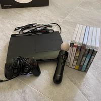 Playstation 3 con giochi e accessori