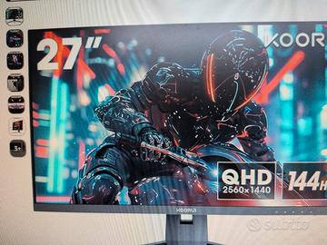 monitor 27 pollici 144 hz 2k 