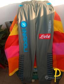 Pantaloni tuta calcio Napoli taglia M Kappa