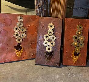 Dipinto artigianale etnico