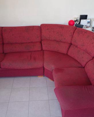 divano letto dondi 3x2m angolo curva