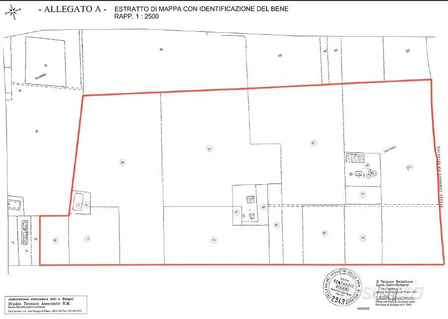 BOLOGNA-ITALIA Splendida Tenuta Agricola di 35 Ett - Vista 2