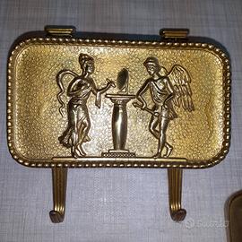 Appendiabiti in ottone