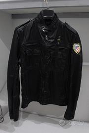 Giacca Blauer U.S.A. nera con stemma