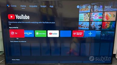 Sony bravia2 75 pollici 4k