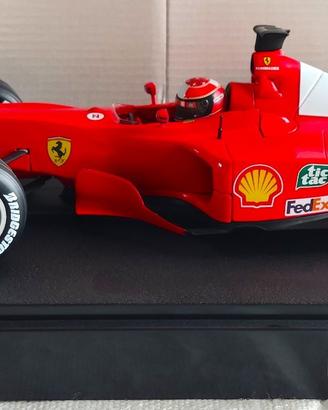 F1 F2000 Ferrari Schumacher Hot Wheels 1/18 2000