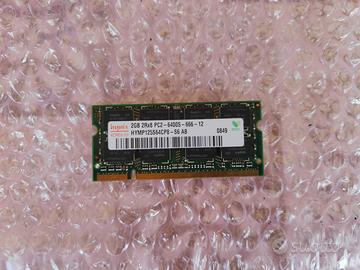 Modulo Ram da 2GB DDR2